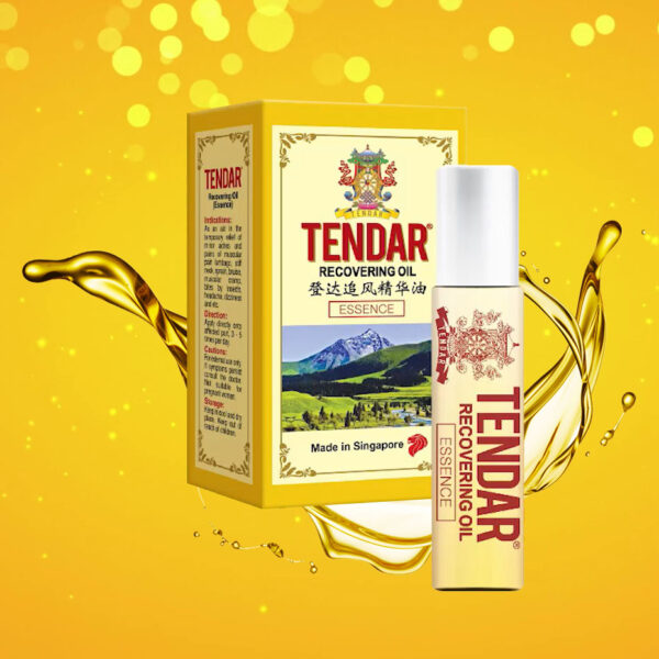 TENDAR RECOVERING OIL - FOR ALL MUSCULAR ACHES AND PAINS